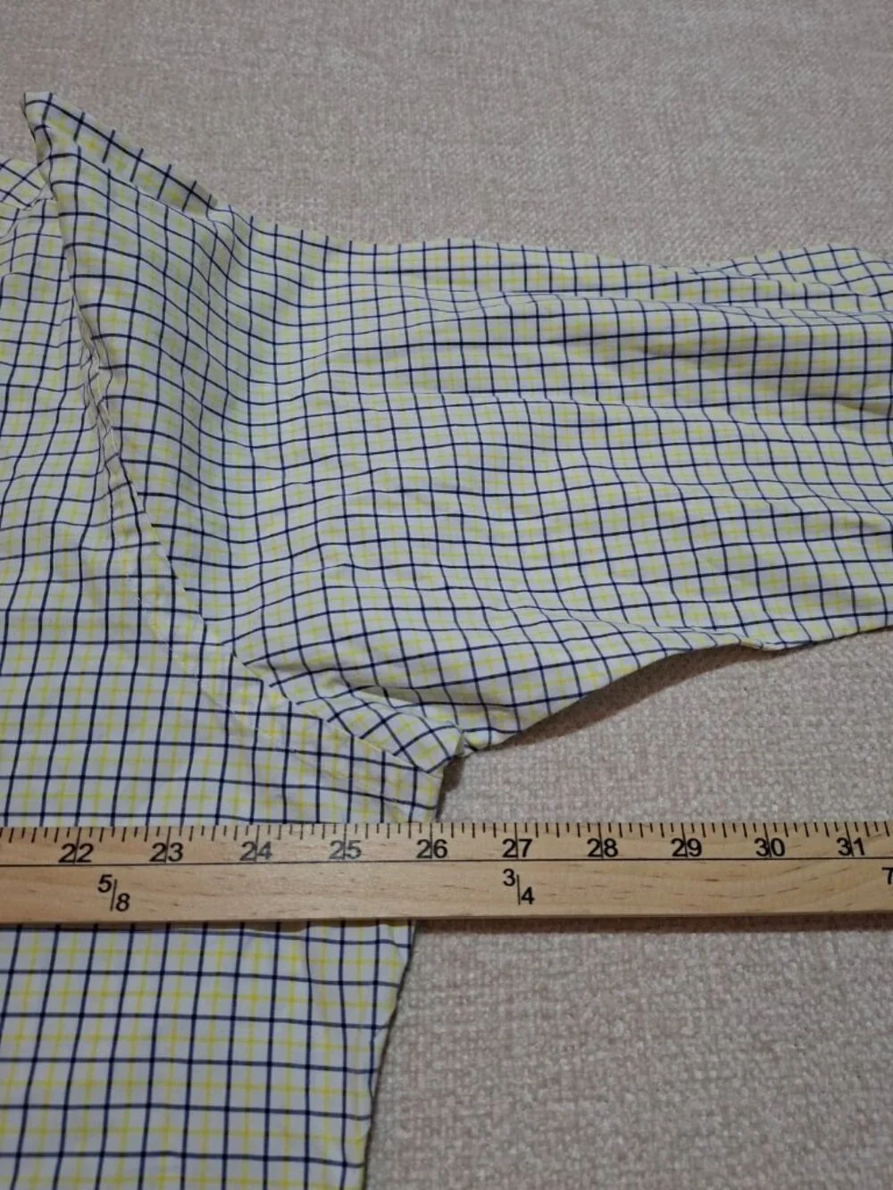 Ralph Lauren Classic Fit Plaid Button Down Shirt XL 17.5